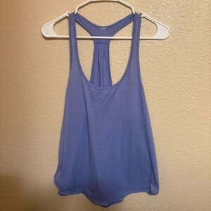 lululemon athletica Blue Racerback Tank